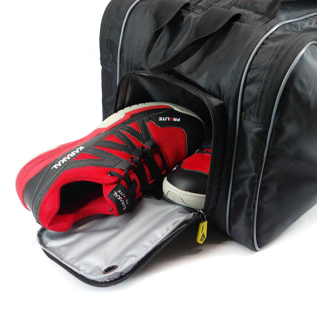 |Karakal Pro Tour 2.0 Elite 12 Racket Bag - Shoes Compartment|