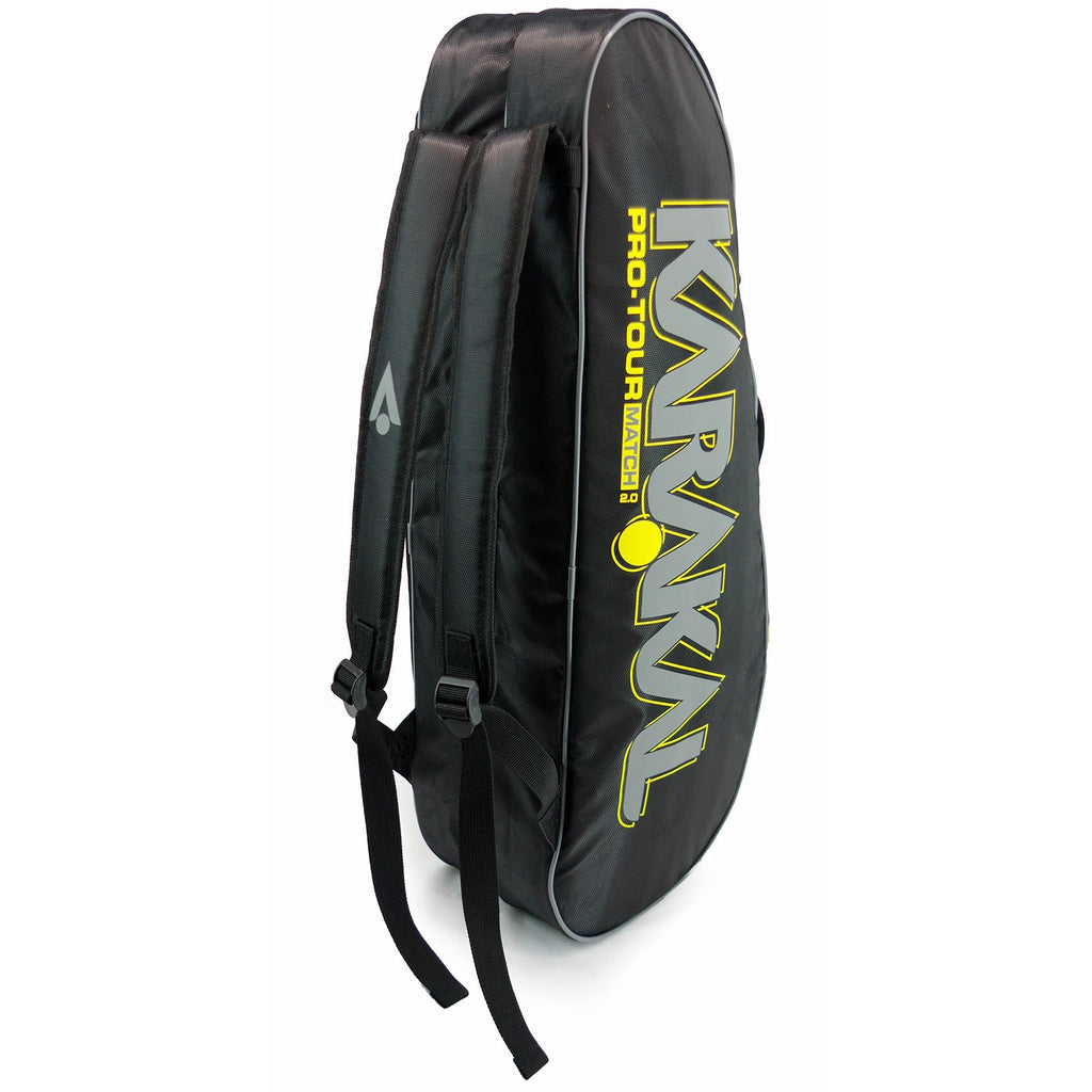 |Karakal Pro Tour 2.0 Match 4 Racket Bag - Standing Side2|