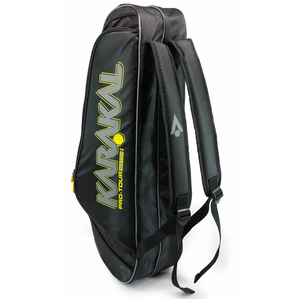 |Karakal Pro Tour 2.0 Match 4 Racket Bag - Standing Side|