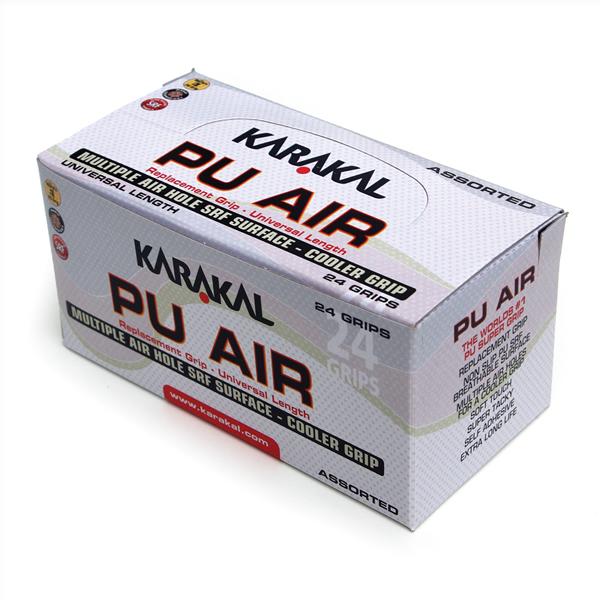 |Karakal PU Air Replacement Grip - Box of 24 - Front View|