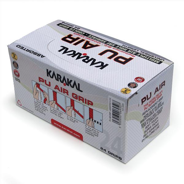 |Karakal PU Air Replacement Grip - Box of 24 - Side View|