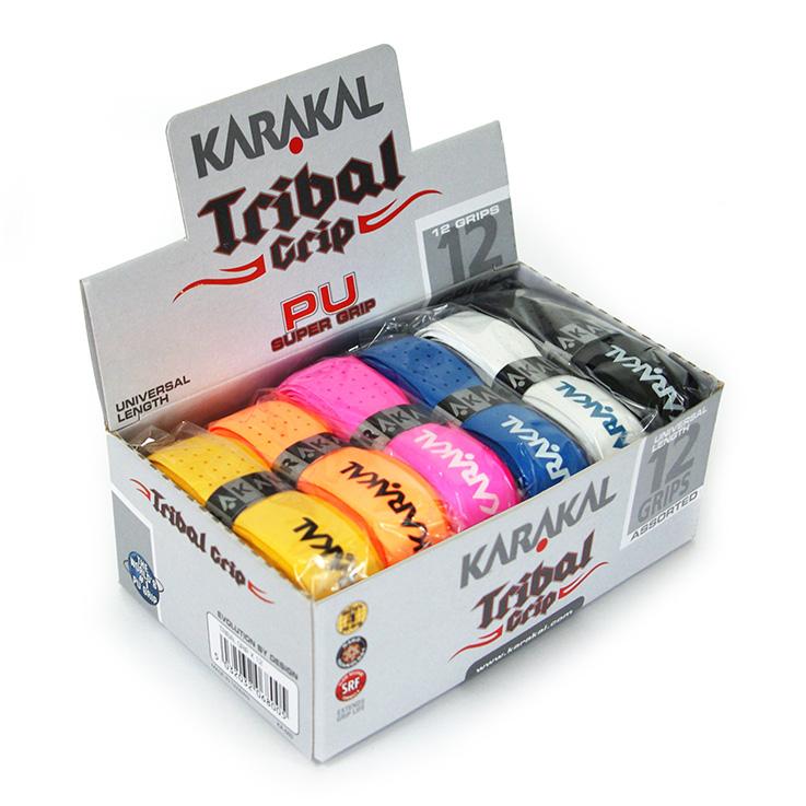 |Karakal PU Super Tribal Replacement Grip Box Open|