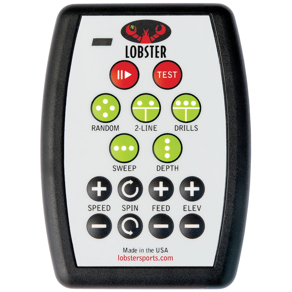|Lobster Elite Grand Slam 4 Tennis Ball Machine - Remote Control|