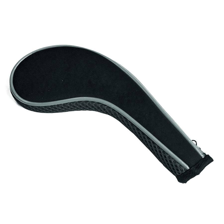 |Longridge Longneck Neoprene Iron Covers Set - Black and Silver|