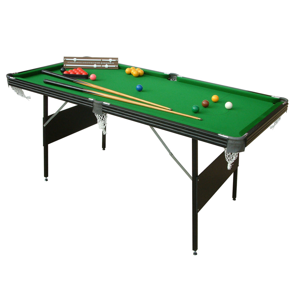 |Mightymast 6ft Crucible 2 in 1 Snooker and Pool Table|