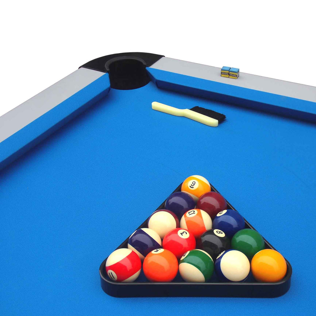 |Mightymast 7ft Astral Outdoor American Pool Table - In Use|