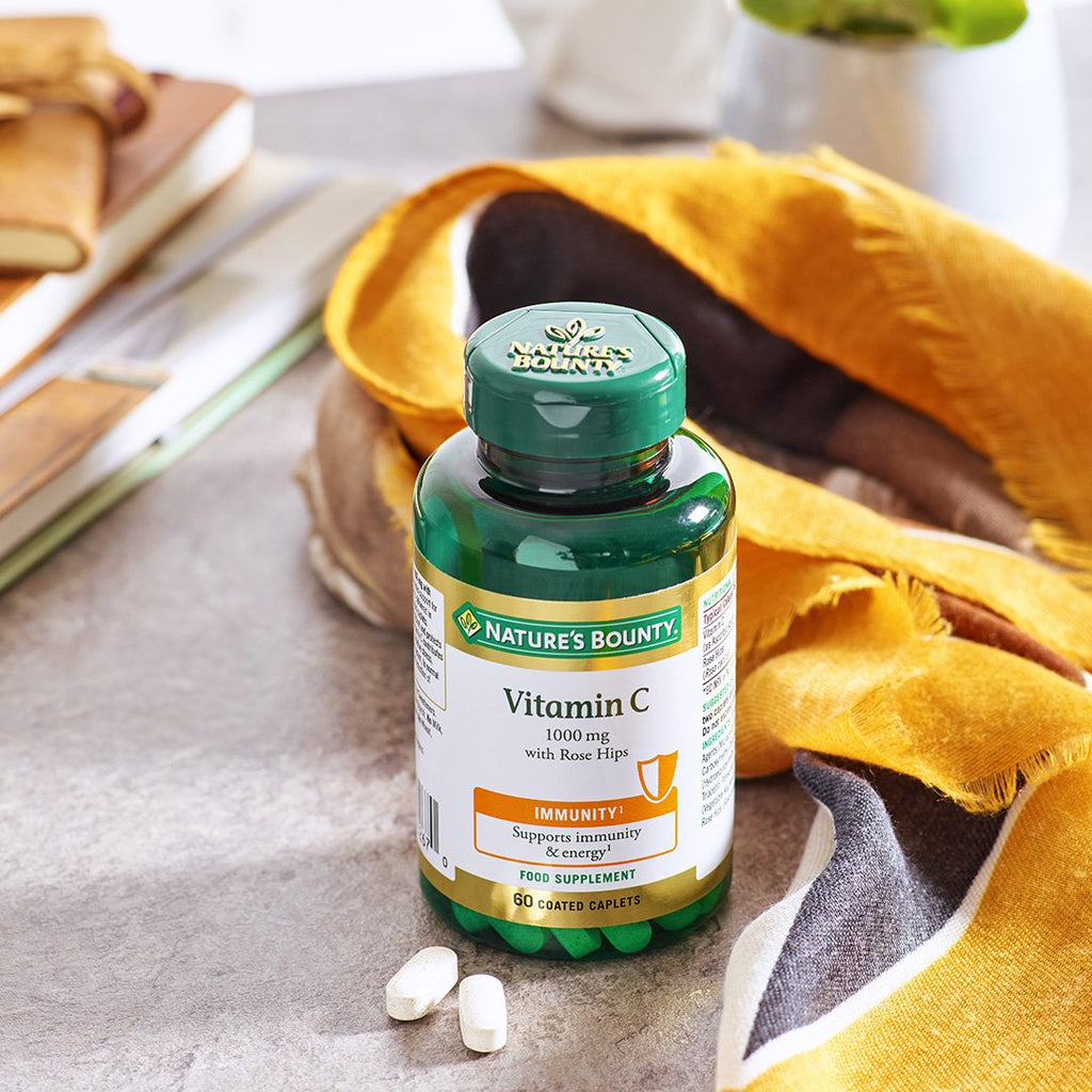 |Natures Bounty Vitamin C 1000mg with Rose Hips - Pack of 60 Lifestyle|