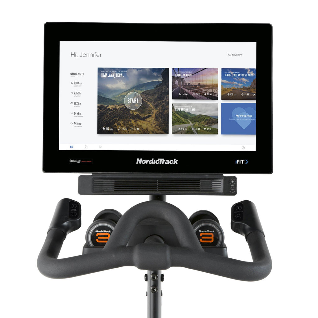 |NordicTrack Commercial S22i Studio Indoor Cycle 2021 - Console|