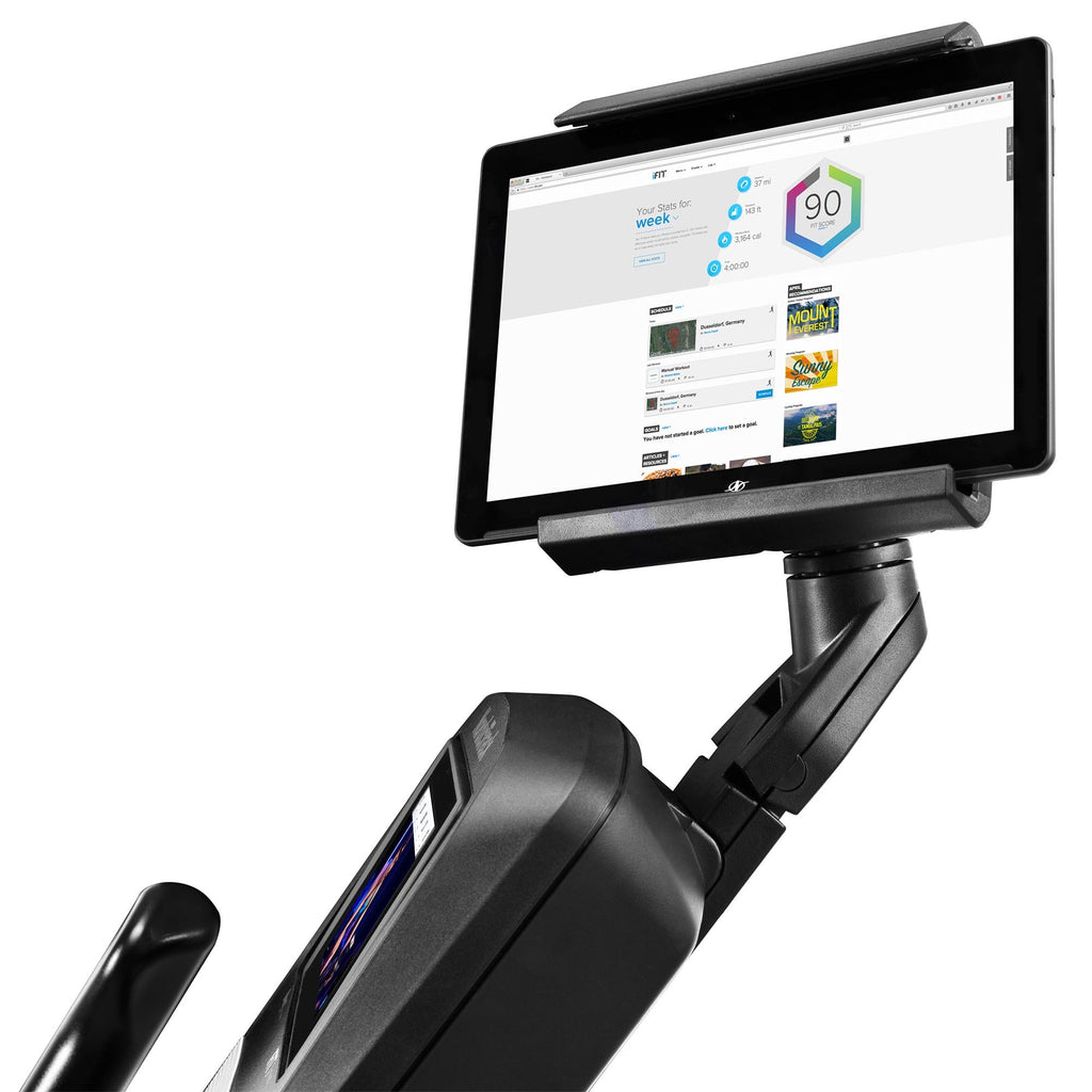 |NordicTrack Commercial VR25 Recumbent Exercise Bike 2020 - Console Rotation|