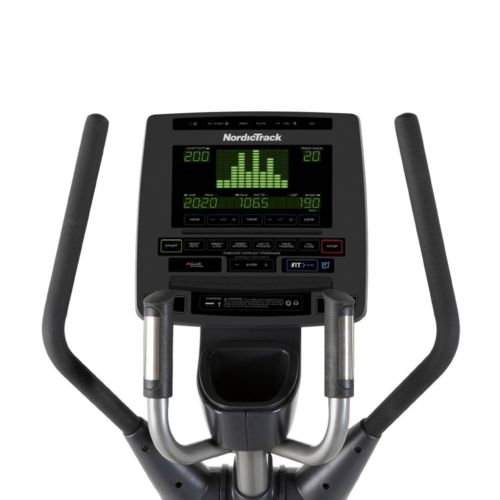 |NordicTrack e8.9b Elliptical Cross Trainer - Console|