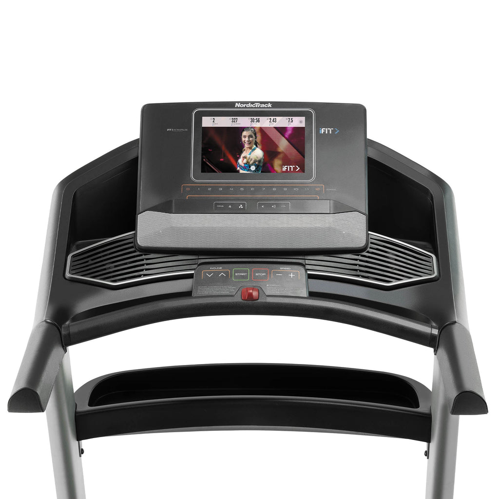 |NordicTrack Elite 1000 Folding Treadmill - Console|