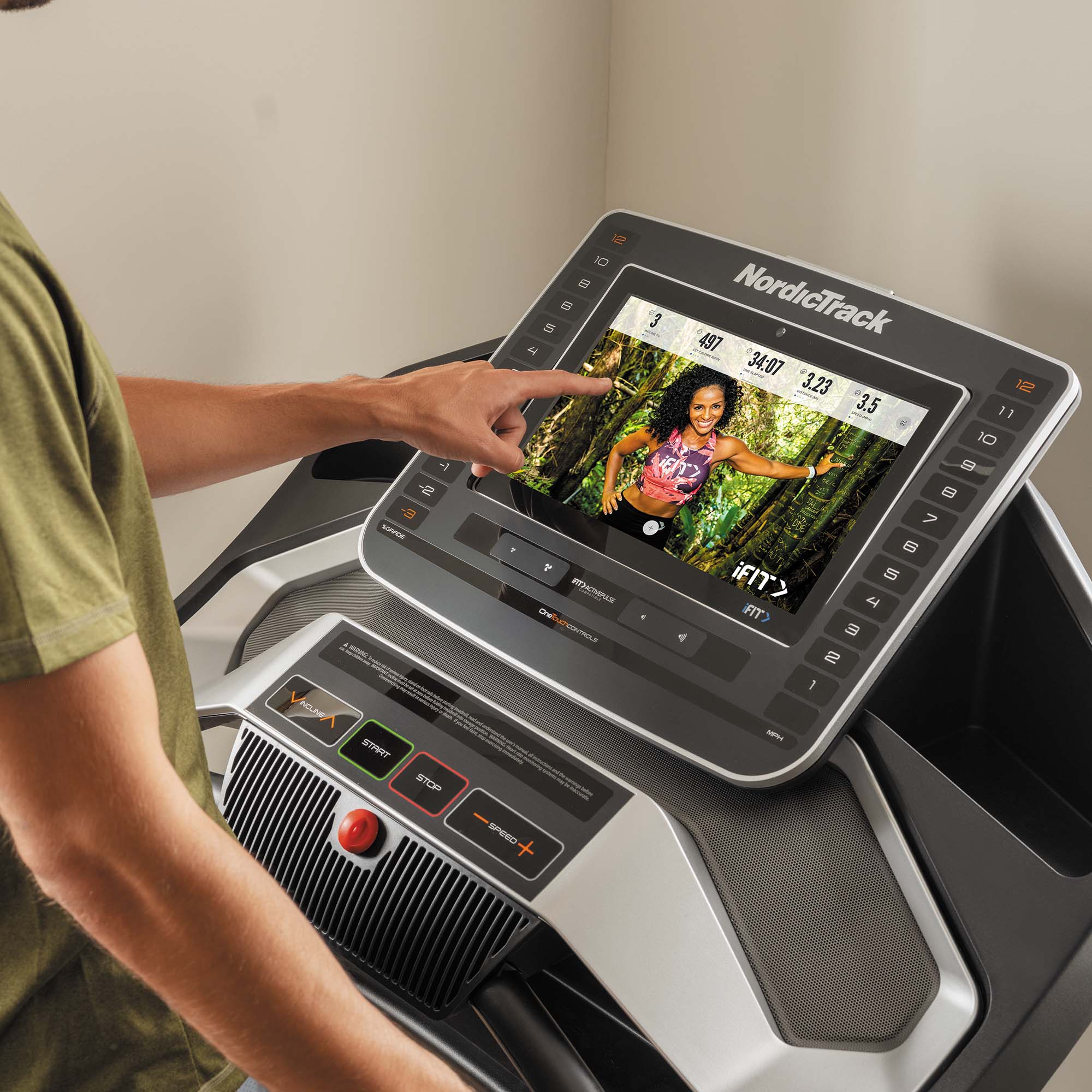 NordicTrack EXP 14i Folding Treadmill Sweatband