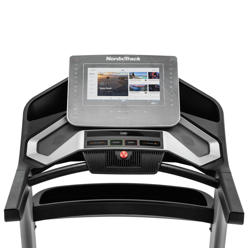 |NordicTrack EXP 14i Folding Treadmill - Console|