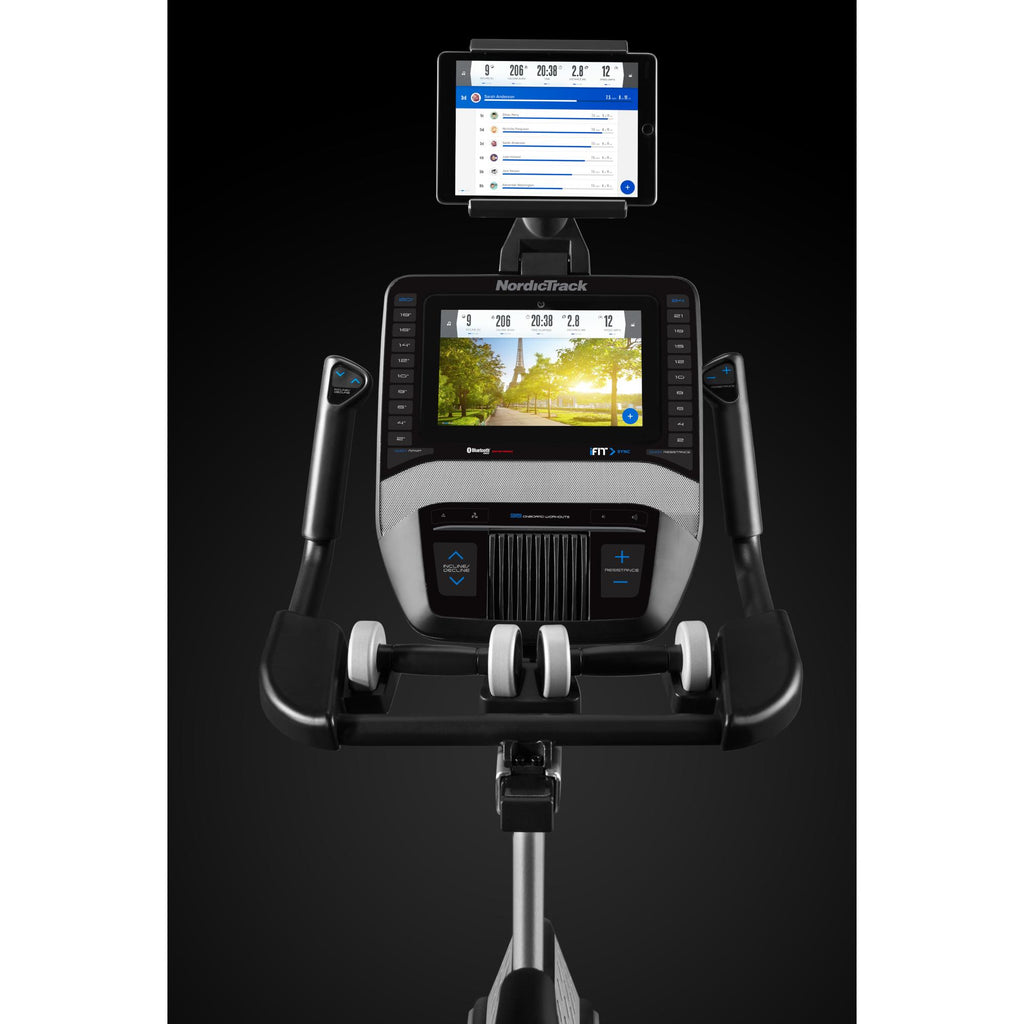 |NordicTrack Grand Tour Pro Indoor Cycle console|
