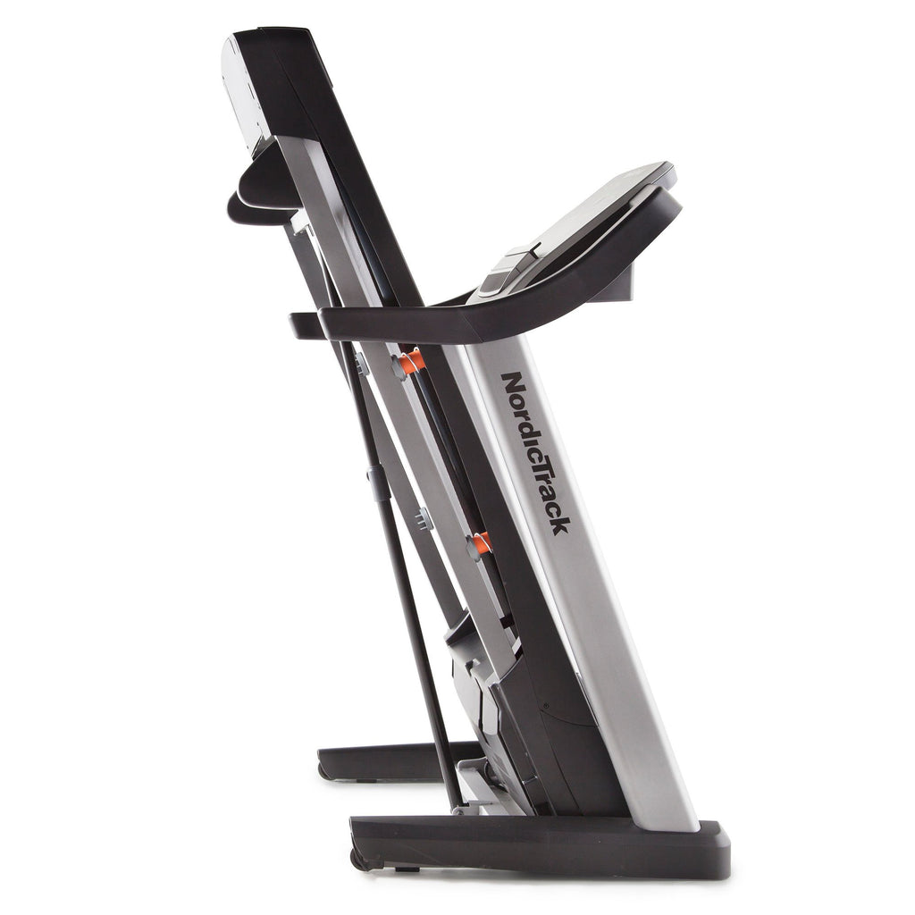 |NordicTrack T14.2 Treadmill - folded view|