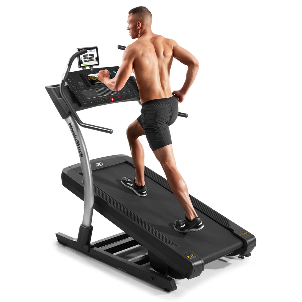 |NordicTrack X11i Incline Trainer - Console - In Use|
