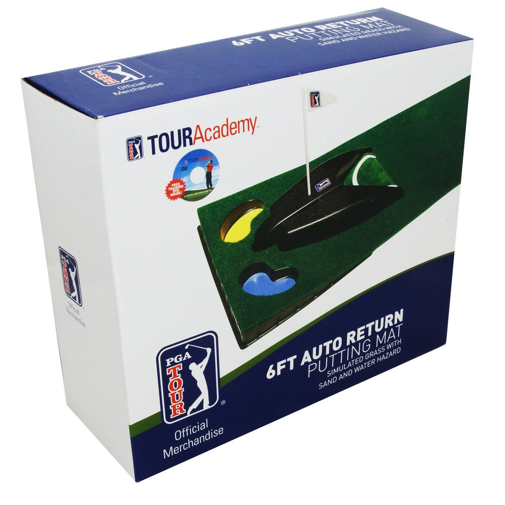 |PGA Tour 6ft Automatic Ball Return Putting Mat - Box|