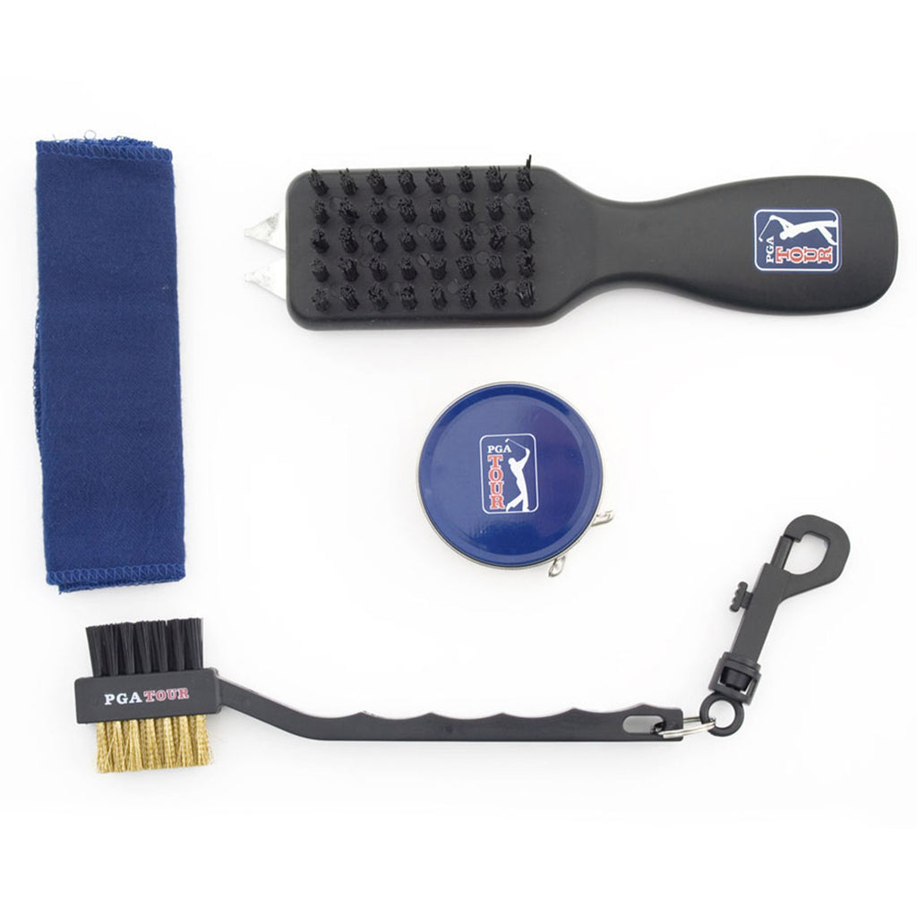 |PGA Tour Shoe Bag and Cleaning Accessories Set - In Bag|