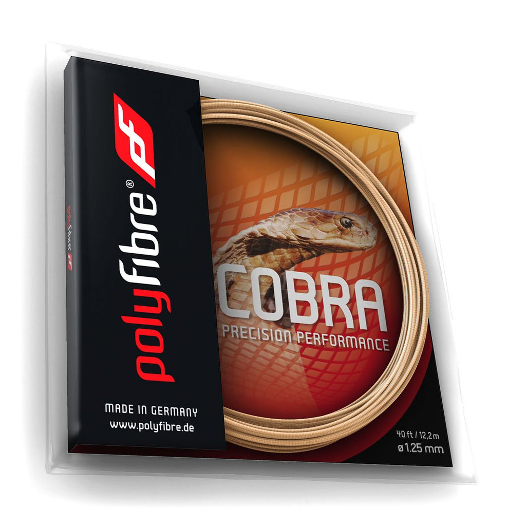 |Polyfibre Cobra Tennis String Set - Angled|