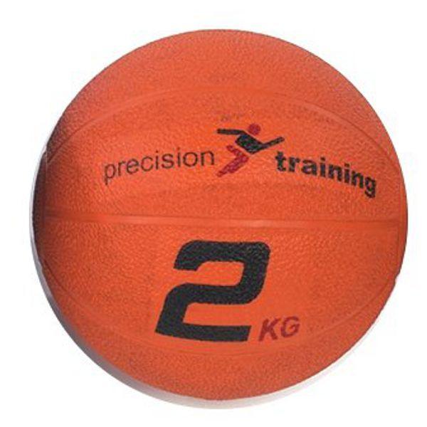|Precision Training 2kg Rubber Medicine Ball|