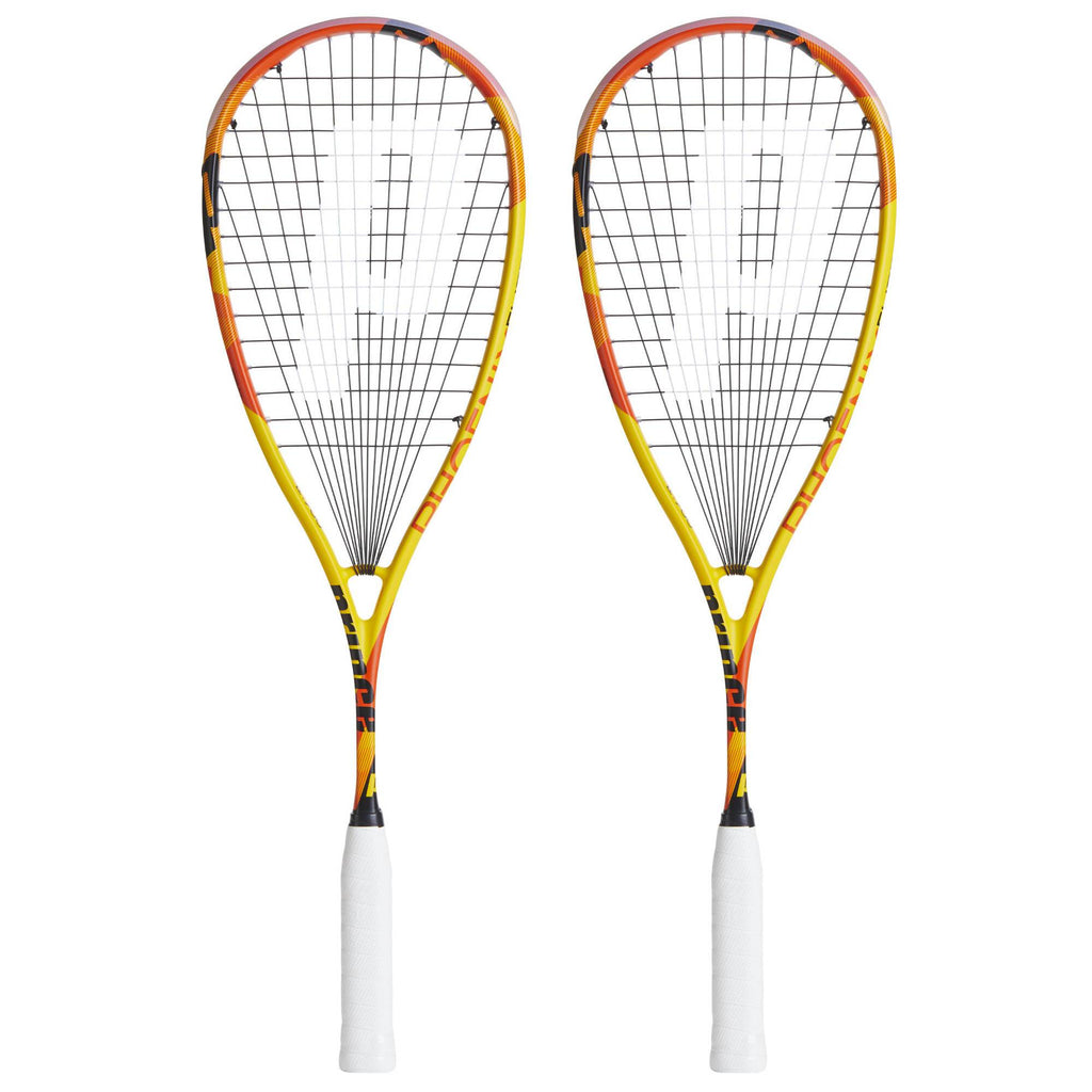 |Prince Phoenix Elite 700 Squash Racket Double Pack|