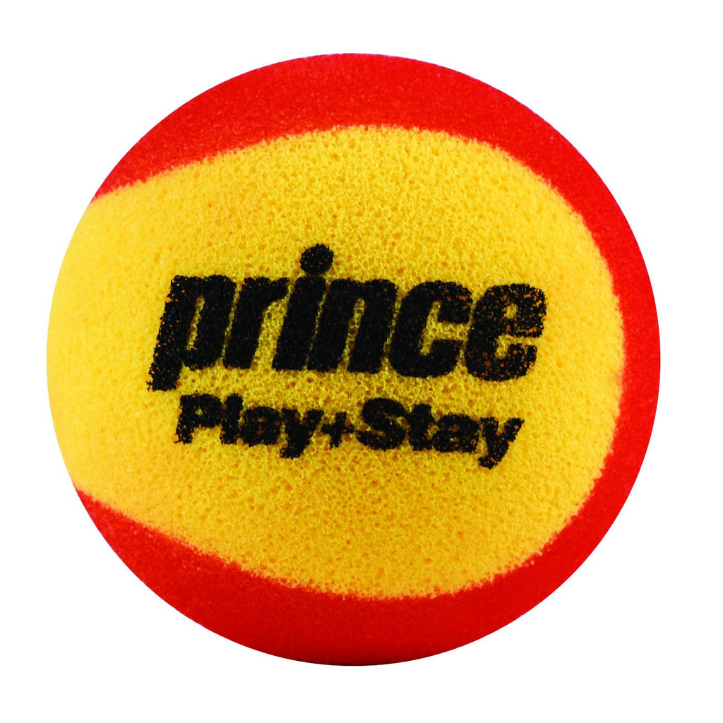|Prince Play and Stay Stage 3 Red Foam Mini Tennis Balls - 12 Pack  |