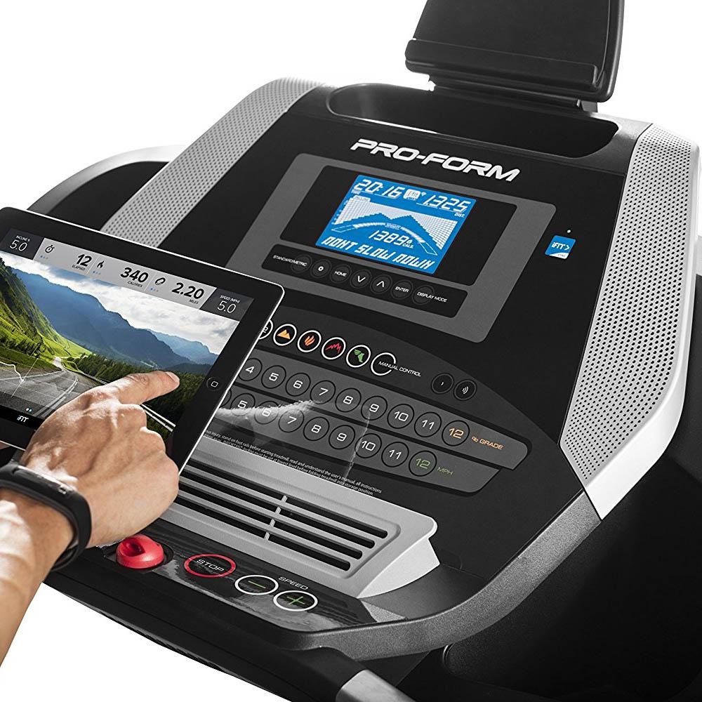|ProForm 705 CST Treadmill - Console Zoomed|