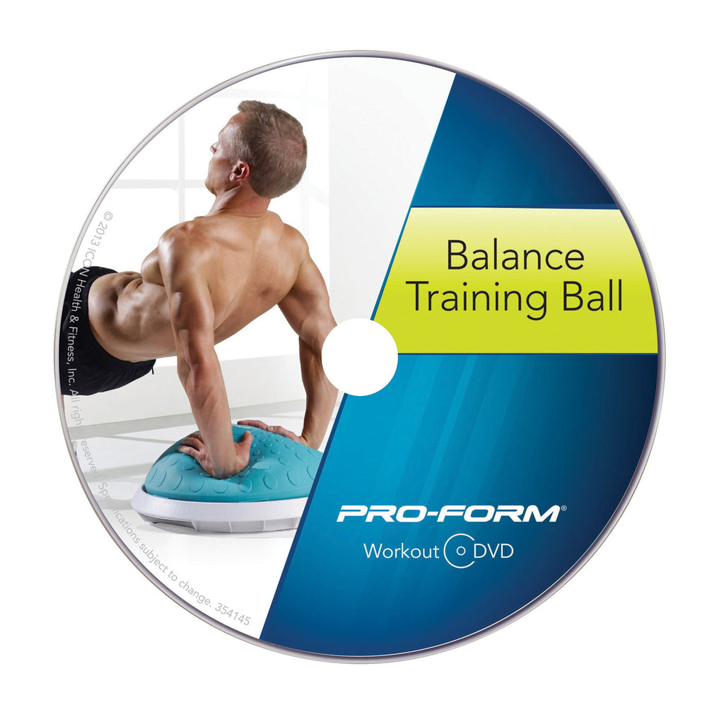 |ProForm Balance Training Ball - Workout DVD|