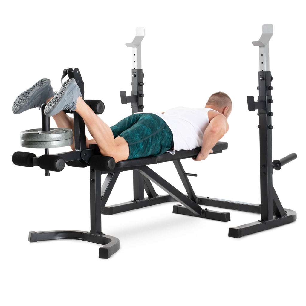 |ProForm Olympic Weight Bench with Rack XT - In Use2|
