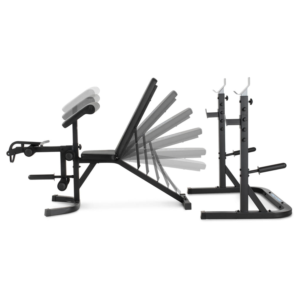 |ProForm Olympic Weight Bench with Rack XT - Levels|