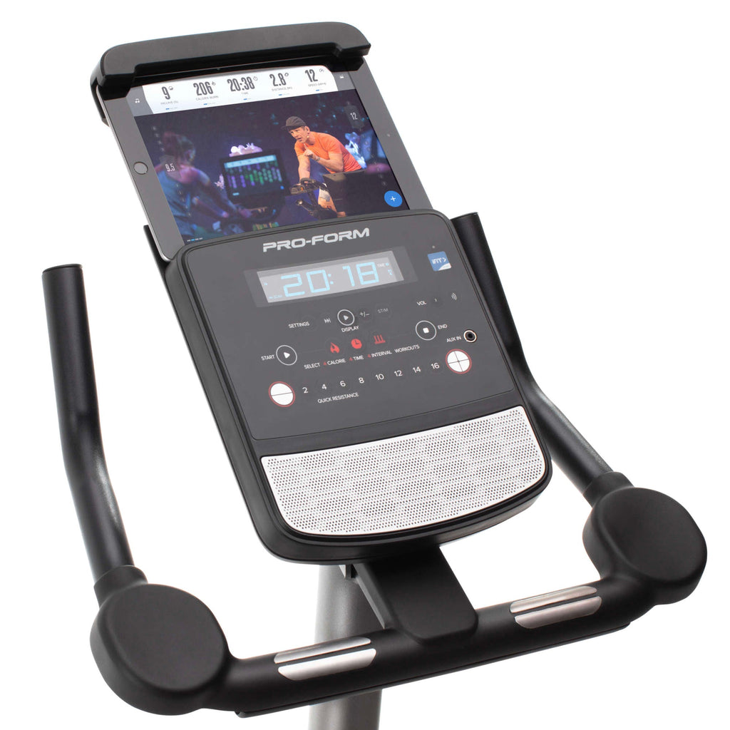 |ProForm SB Exercise Bike - tablet|
