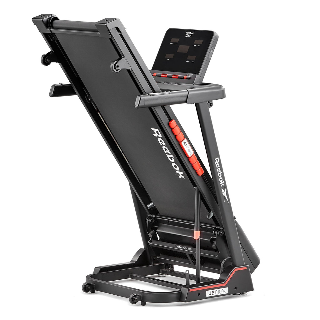 |Reebok Jet 100x Treadmill - Slant - Folded Angle|