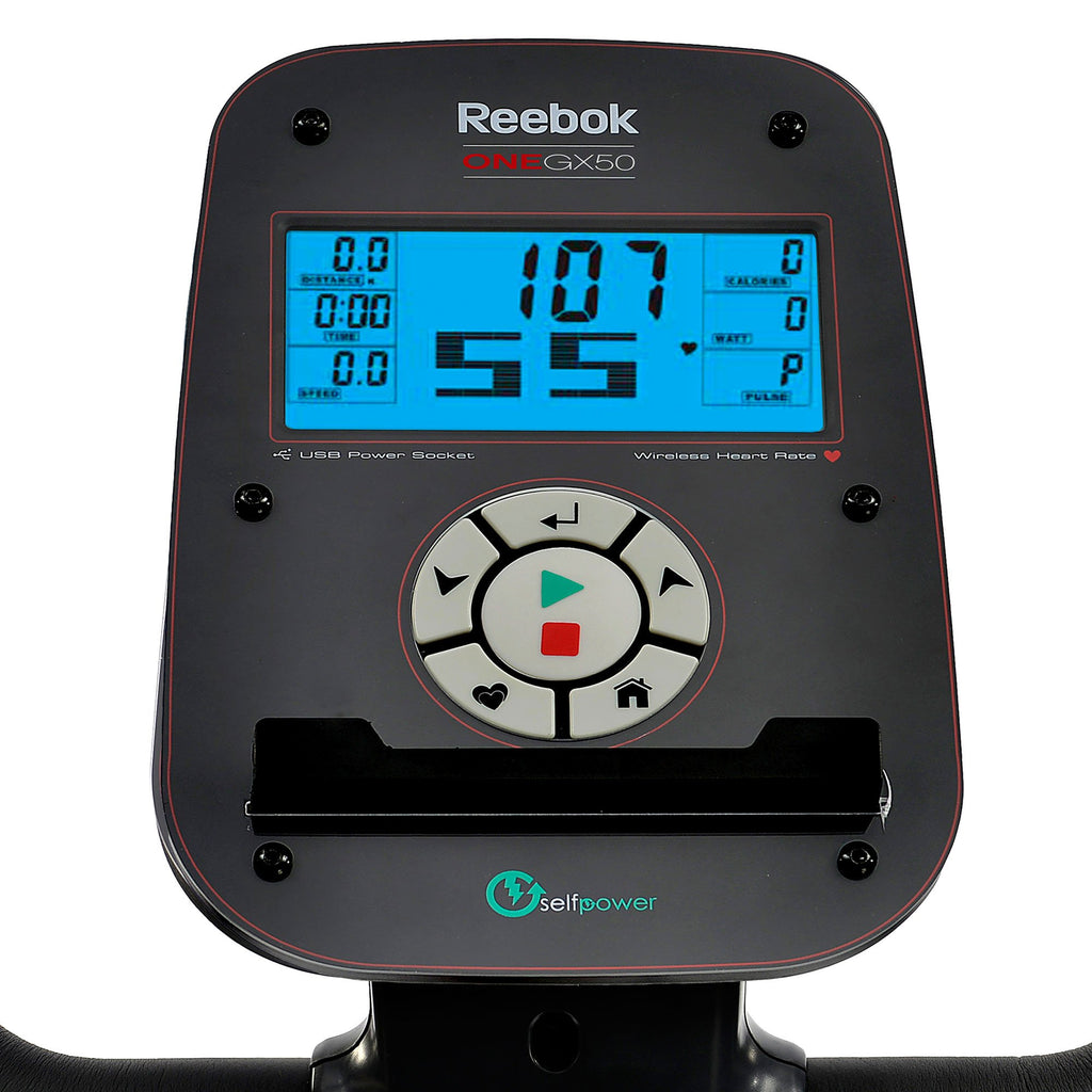 |Reebok One GX50 Elliptical Cross Trainer - console image|