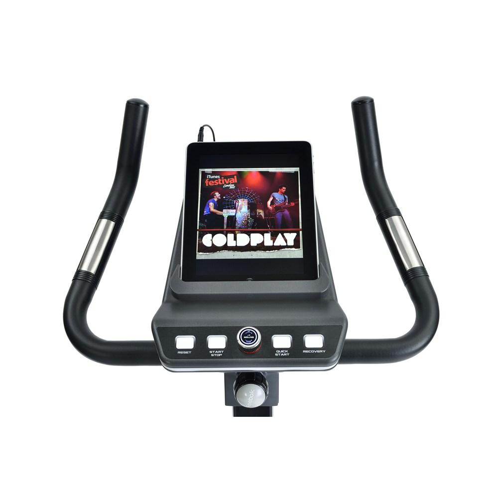 |Reebok Titanium TC3.0 Exercise Bike Console Front iPad View|