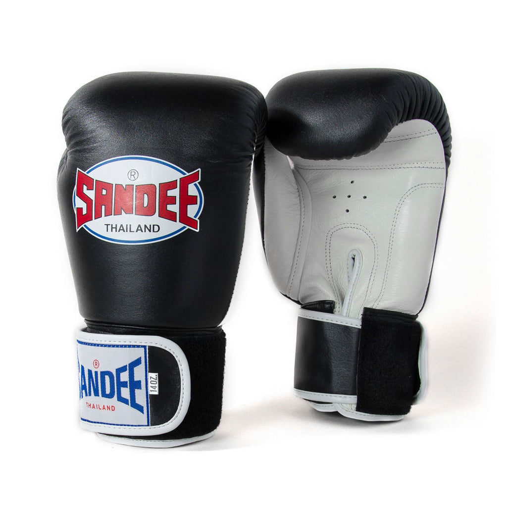 |Sandee Authentic Leather Boxing Gloves|