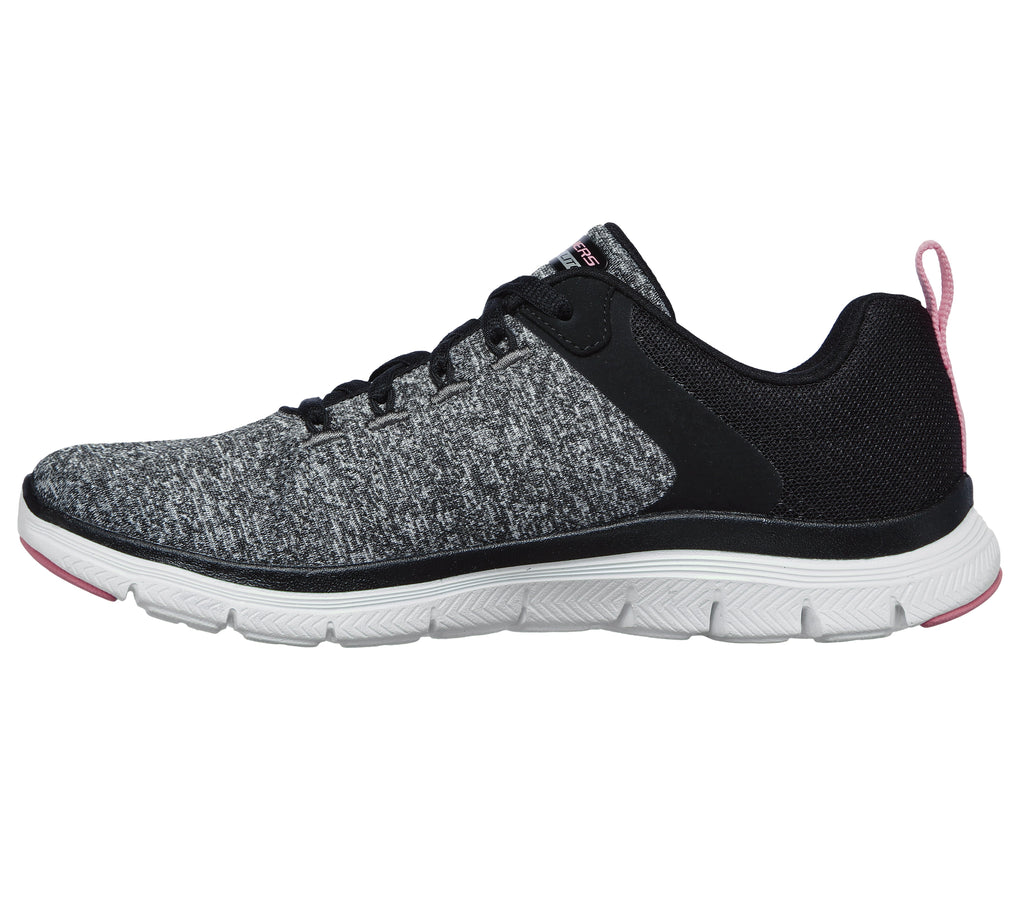 |Skechers Flex Appeal 4.0 Brilliant V Ladies Training Shoes - Side New|