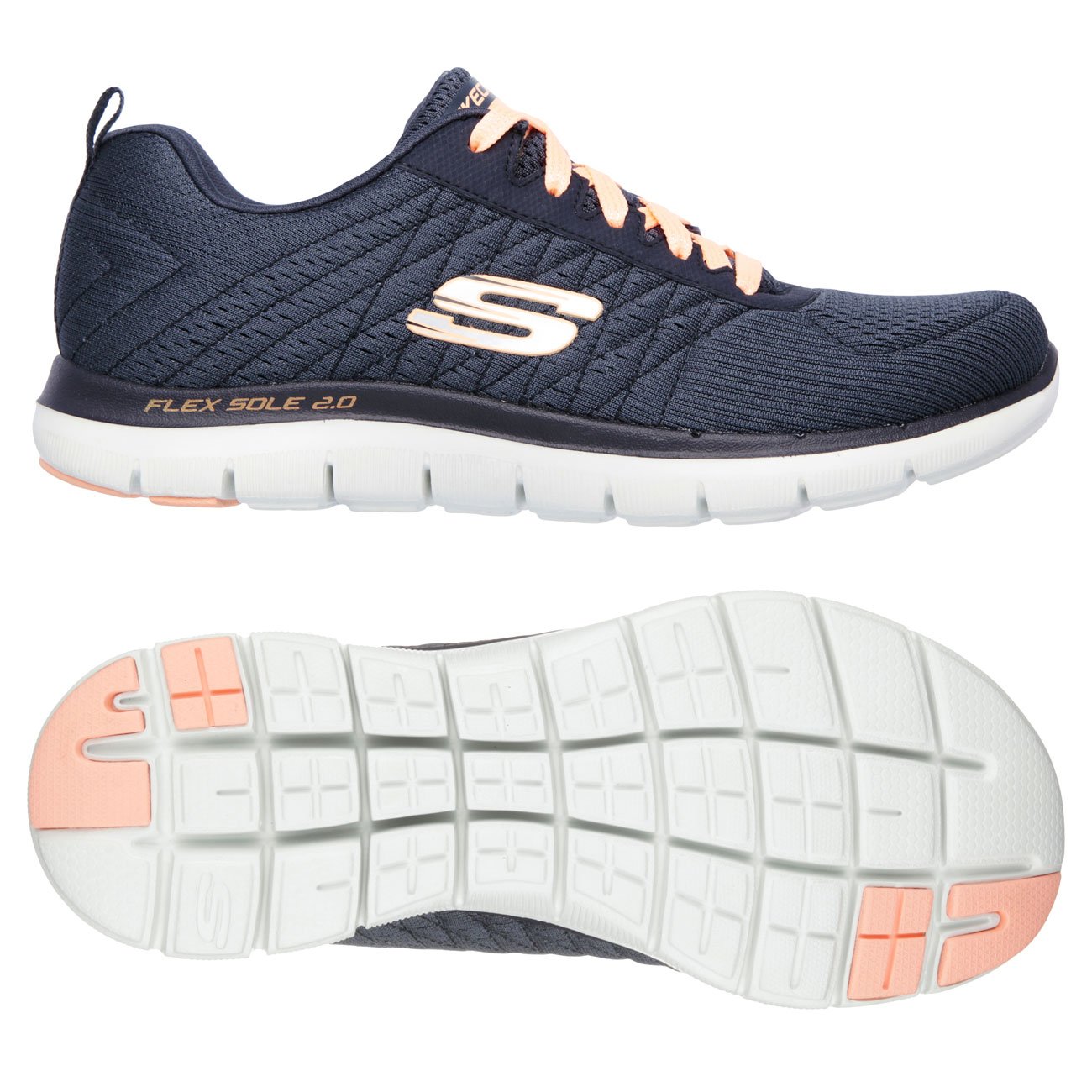 Skechers Sport Flex Appeal 2.0 Break Free Ladies Athletic Shoes