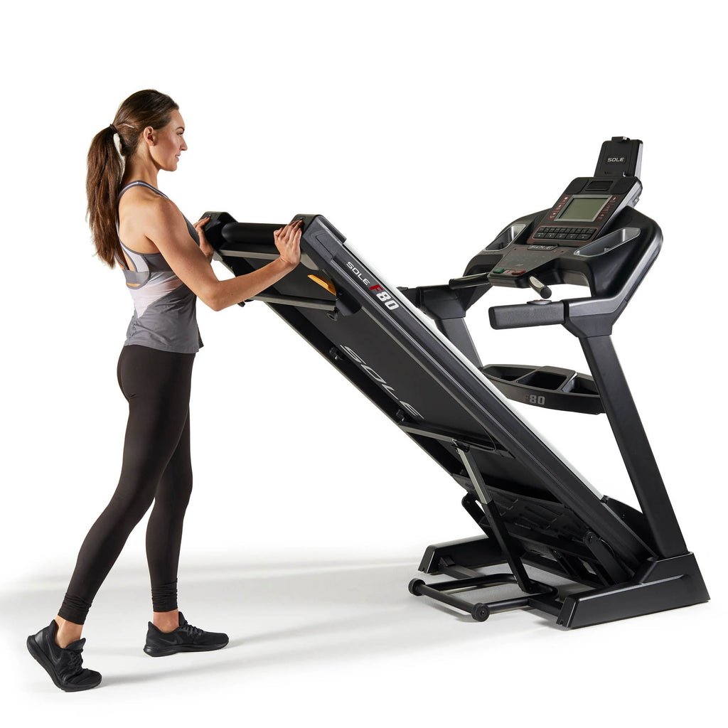 |Sole F80 Treadmill - Fold Function|