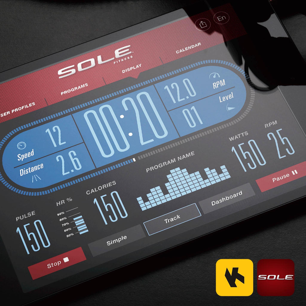 |SoleFitnessE25EllipticalCrossTrainerConsoleApps|