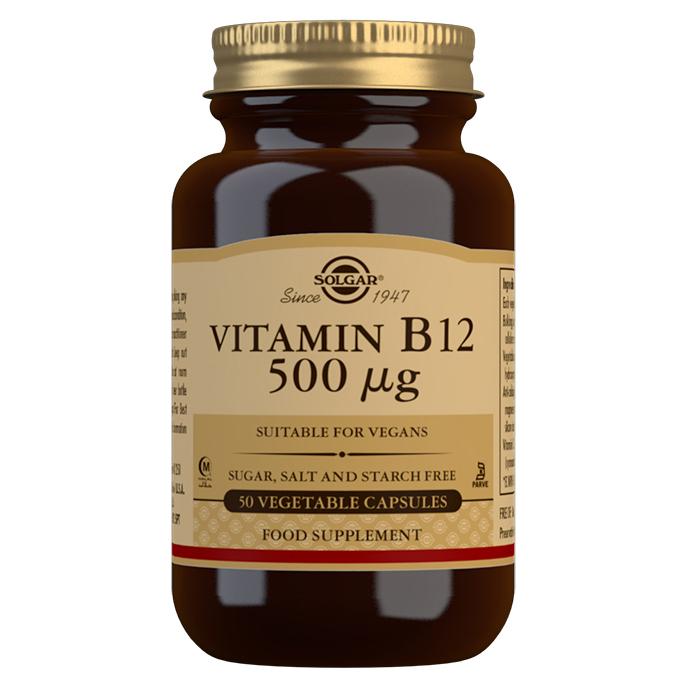 |Solgar Vitamin B12 - 50 Capsules|