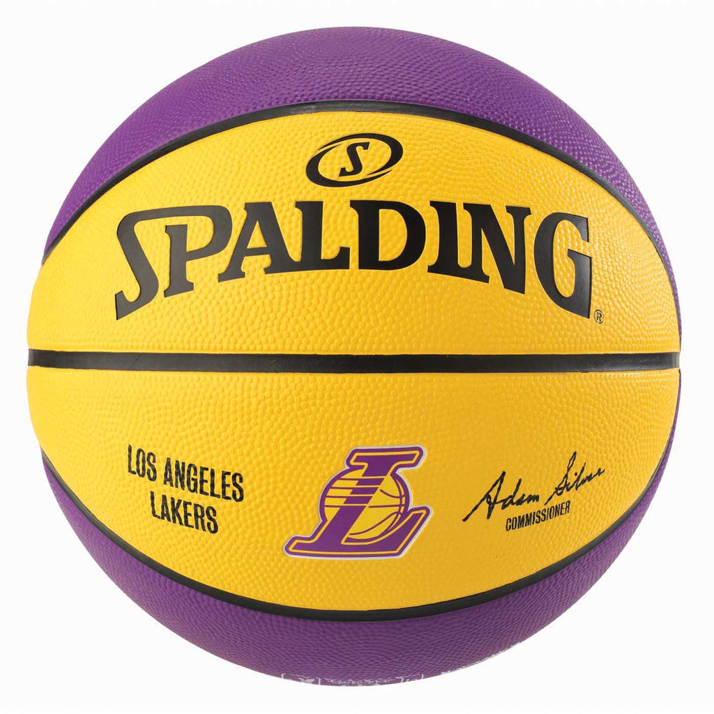 |Spalding LA Lakers NBA Team Basketball - Back|