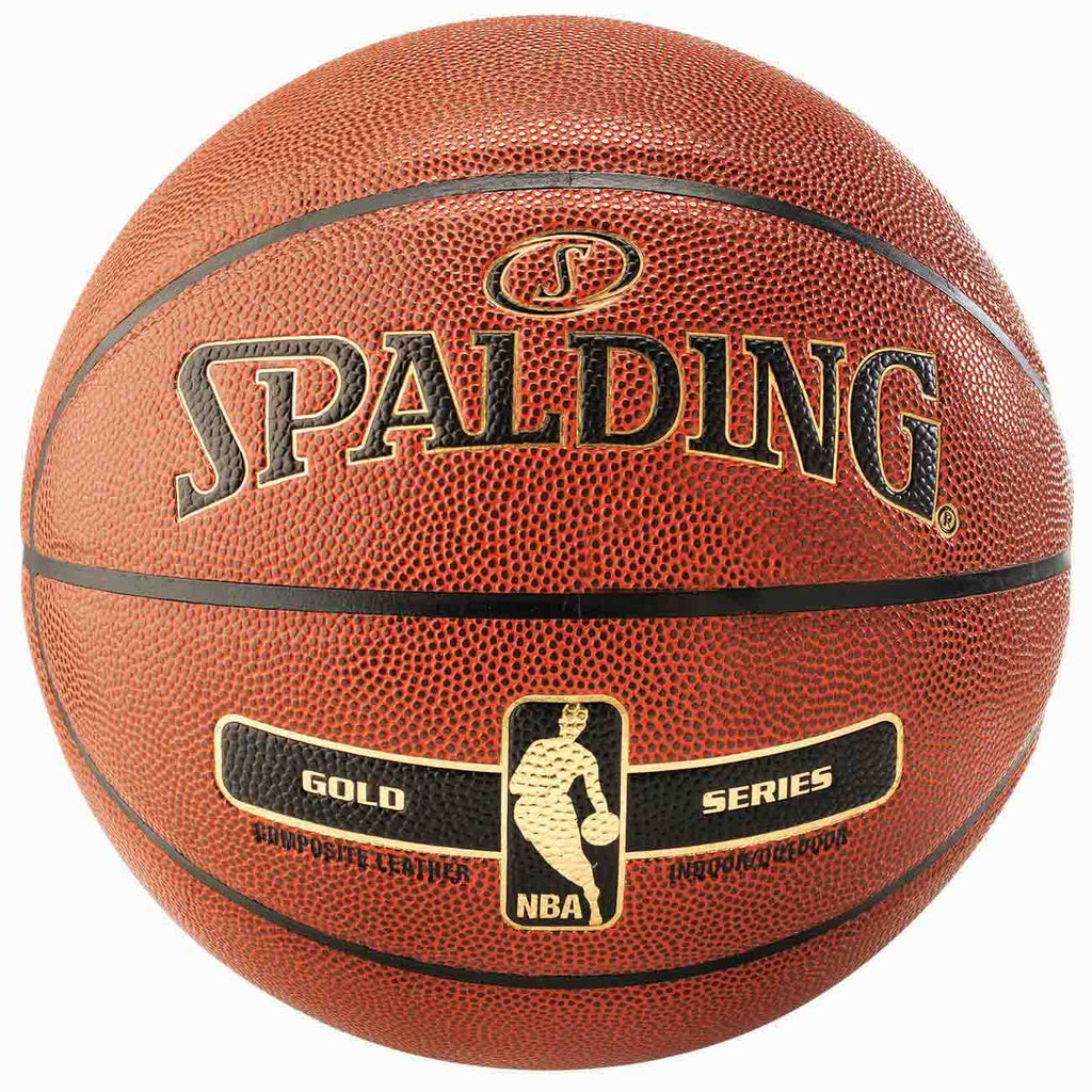 |Spalding NBA Gold Basketball|