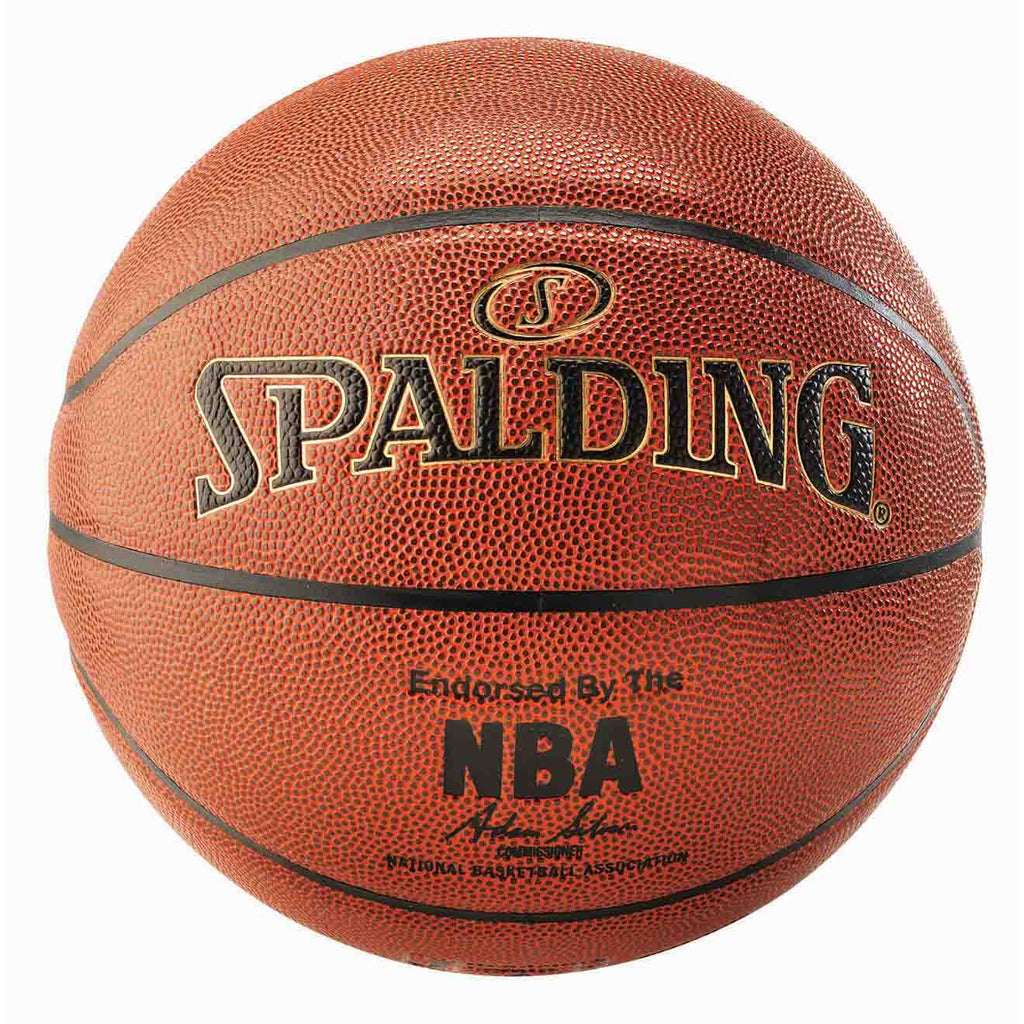 |Spalding NBA Gold Basketball - Back |