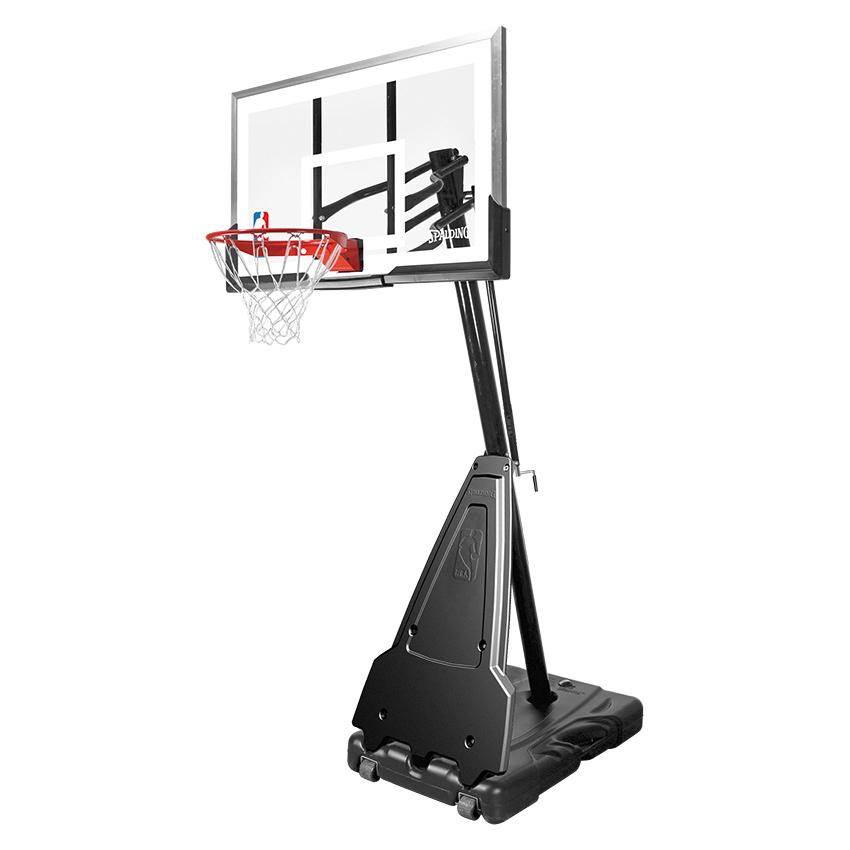|Spalding NBA Platinum Helix Lift Portable Basketball System|