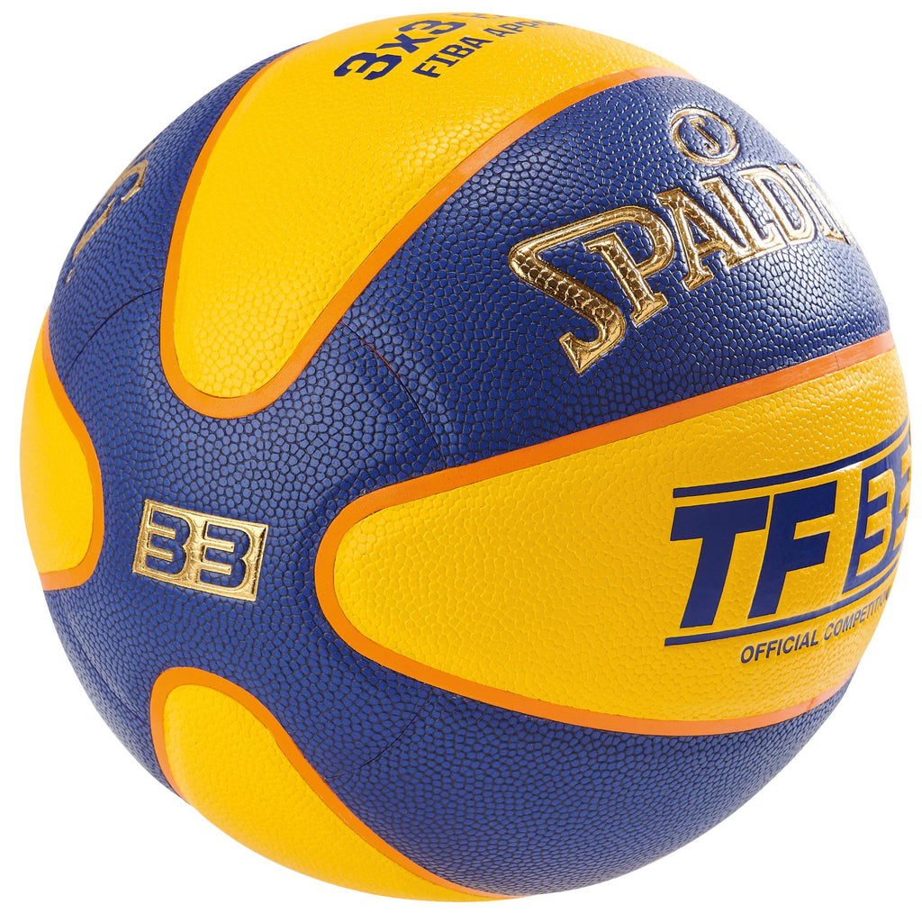 |Spalding TF 33 FIBA 3x3 Official Game Indoor and Outdoor Basketball - Side|
