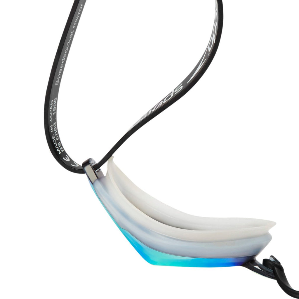 |Speedo Fastskin3 Speedsocket 2 Mirroreded Swimming Goggles-Close View|
