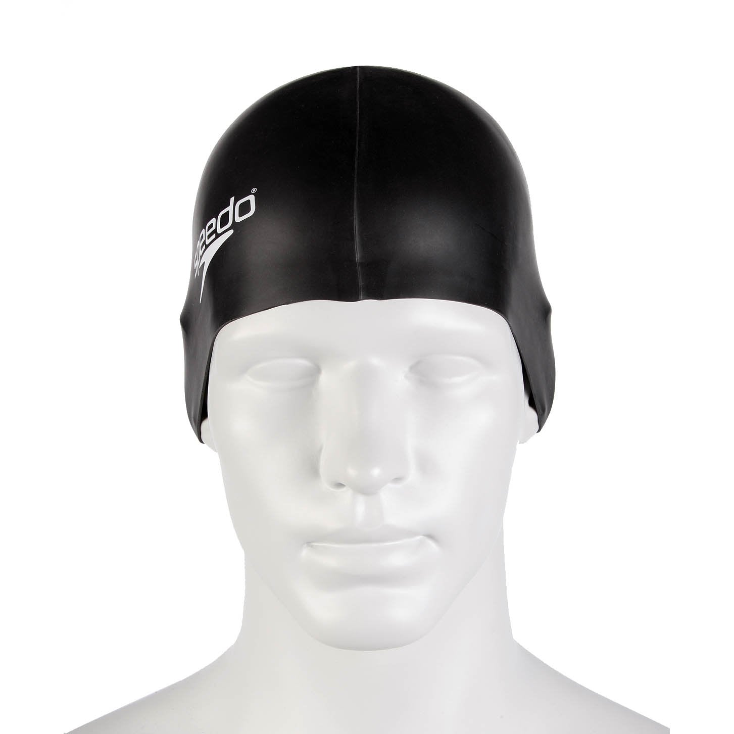 Speedo plain flat online silicone cap