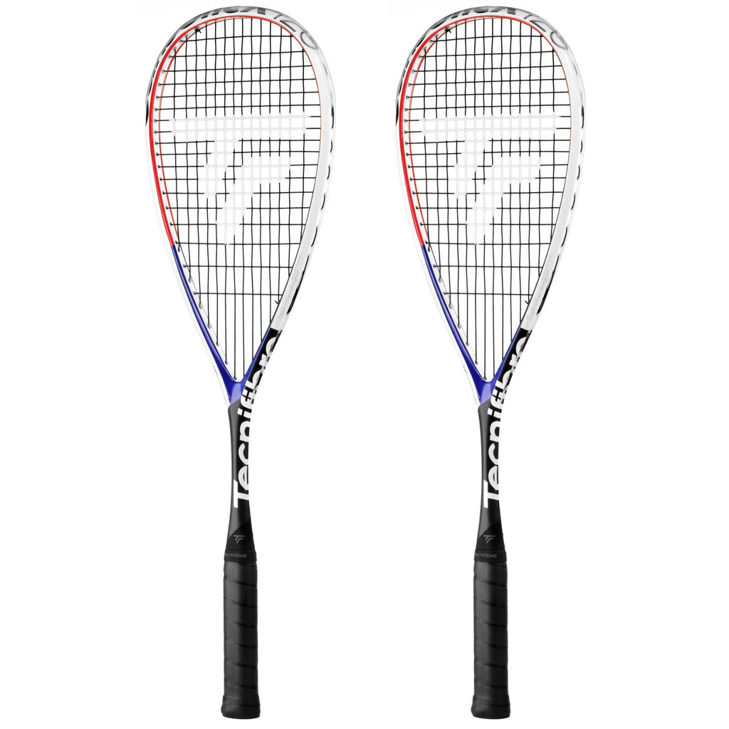 |Tecnifibre Carboflex 125 Airshaft Squash Racket Double Pack 2022|