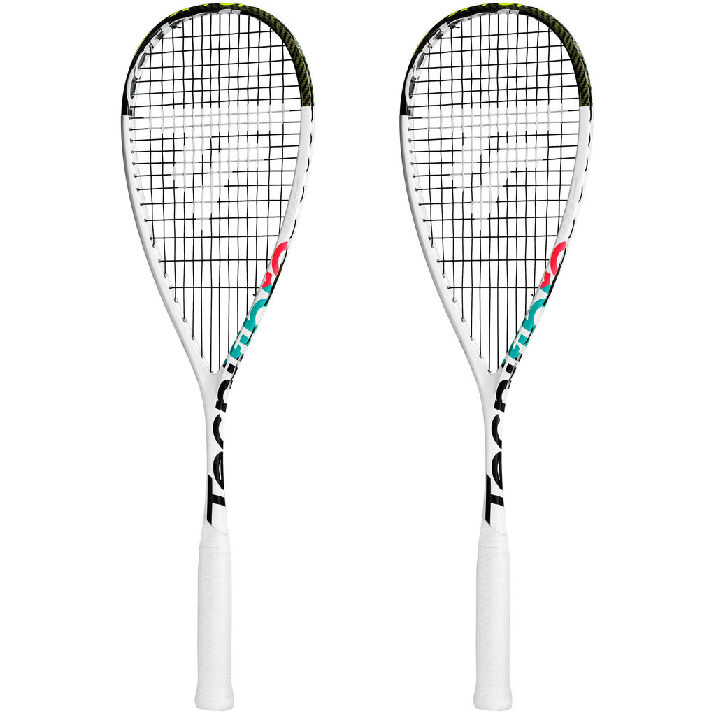 |Tecnifibre Carboflex 125 NS X-Top Squash Racket Double Pack|
