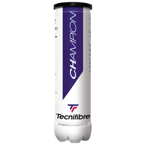 |Tecnifibre Champion One Tennis Balls - Tube of 4|